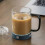 (Green) Automatic Stirring Rotating Glass Milk Tea Coffee Brewing Cup 3