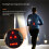 Outdoor Running Chest Light USB Lechargeable Light Camping Warning Light Night Running Chest Light 4