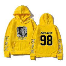 (Yellow H, XL) Fashion Singer Juice Wrld Letter Print Hoodies Harajuku Hip Hop Rapper Hooded Sweatshirt Pullover Autumn Winter Men/women Hoodie Shry