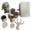 Camping Coffee Kit, Vintage Espresso Maker Set for Travel Camping 1