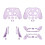 Magnetic Clear Cover for  G7 Pro, Swappable Faceplates for  G7 Pro Game Controller Accessories 7