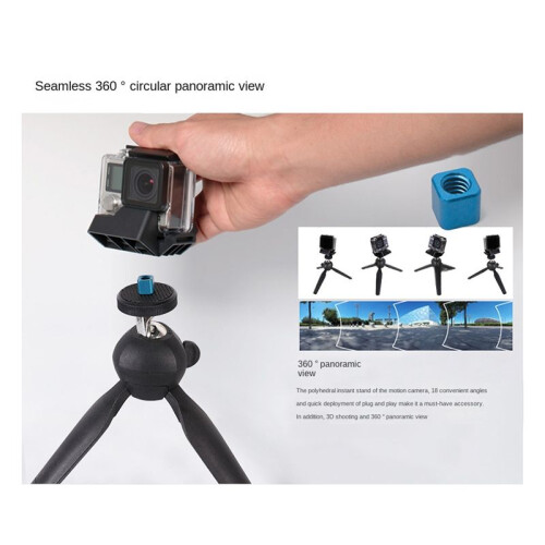 For  Multiangle Bracket Panoramic Base 360 Degree Ring Tripod Adapter 1