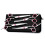 (Pink) Dog Grooming Scissors Kit Professional Safety Thinning Shears 2