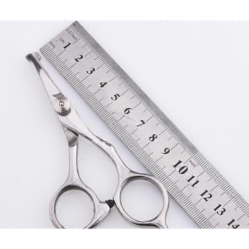 (Blue) Dog Grooming Scissors Kit Professional Safety Thinning Shears 2