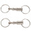 2pcs Heavy Duty Double Porte-cles Pull Apart Snap Lock Support d'anneau Tournant 5