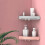 (C) Bathroom Shelf Without Punching Wall Sucking 4