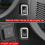 For  Alphard/Vellfire 40 Series 2023+ Stainless Steel Third Row Hook Frame Interior Trim Accessories Silver 2