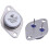 4-pack 2n3055 Npn Audio Power Transistors - 15a 60v, To-3 Package 3