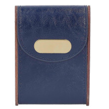 Wooden Cigar Case Box Pu Cover Cigarette Holder for 20pcs Smoking Accessories for Men Women