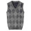 (S, Dark Grey) Yynuda Mens Cashmere Pullover Wool Blend Sleeveless Knit V-neck Sweater 1