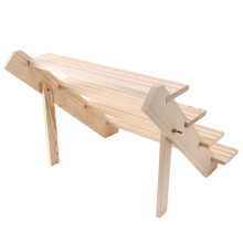 Jewelry Display Tray Pendant Earrings Rings Display Blocks Solid Wood Jewelry Display Holder