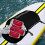 Kayak Deck Bag Waterproof Nylon with Reflective Strips Easy Hook Attachment compatible SUP Canoe Boat 2