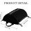 Kayak Deck Bag Waterproof Nylon with Reflective Strips Easy Hook Attachment compatible SUP Canoe Boat 4