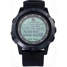 Waterproof Sports Watch with Timer, Countdown, Stopwatch, Led Backlight, Large Display for Referees, Coaches, And Teachers (black)