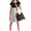 Maternity Dress for Various Body Type Featuring-black gray L 7