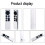 4X for  TV 4K Remote Control Universal Replace Remote Control High Compatibility Long Range, Ergonomic Design 5