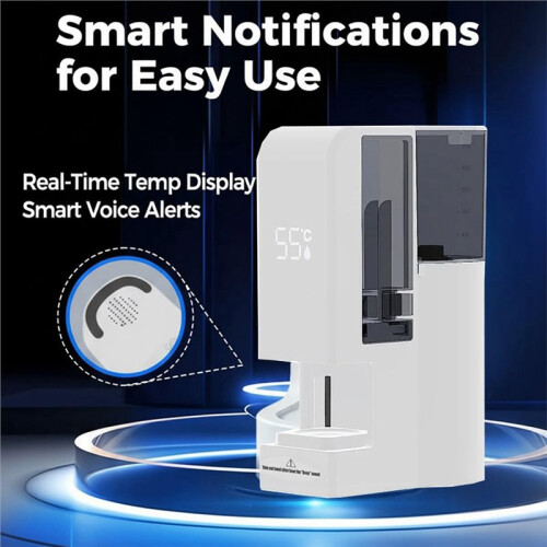 Hot Face Towel Warmer Machine,Automatic Hot Towel Dispenser,131F Adjustable Constant Temperature EU Plug 2