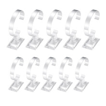 Watch Display Stand Holder 10 Pcs, Transparent Bracelet Stand, Clear Jewelry Showcase Stands Rack for Store Or Home Use