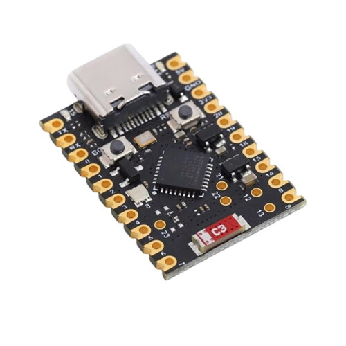 2 Stuks ESP32-C6 SuperMini Ontwikkelingsbord ESP32-C6-ZERO Module Microcontroller Programmeerbare Leercontroller Kernbord 1