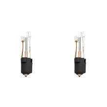 2X for  K1C/K1MAX Hotend Thermistor Cartridge Sensor Hot End Ceramic Heating Block Kit 0.4mm Nozzle