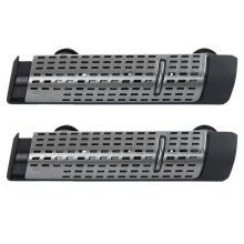 2X For Air Freshener Stick Air Freshener Holder Aluminum Alloy Holder with 8 Fragrance Stick 83122285673