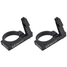 Litepro 2X Sp8 Folding Bike Front Derailleur Adapter Conversion Mounting Base 40mm Clamp Ring BMX Cycling Parts Black