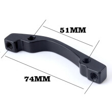 2X Disc Brake Caliper Mount Adapter Is/Post Front 160mm Rear 140mm for   Mtb