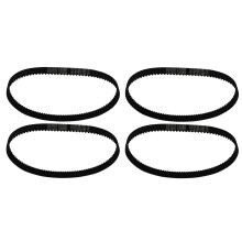 4Pcs Driving Belt Band Accessory Drive Timing Belt HTD 535 5M 15 535-5M-15 for E-Scooter Electric Bike Replacement Belt