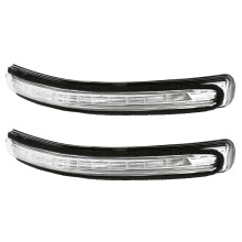 2X Lato Destro per  Rio 2012-2016 Specchietto Retrovisore LED Indicatore di Direzione Della Luce Dello Specchio Lampada Lampeggiante 87624-1W000