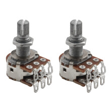 2Pc MN500K Potenziometro Un Doppio Mix per Potenziometro (POT) Interruttore di Controllo Tono Volume Basso Chitarra