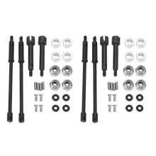 2Stck 4 mm Verbreiterte Stahl Antriebs Stummel Achsen CVD Gelenk Antriebs Welle Upgrade Teile für Axial SCX24 90081