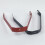 2Pcs Rear  Support for  MAX G30 G30D G30LP Electric Scooter Mudguard Bracket Rear  Bracket,Red 2