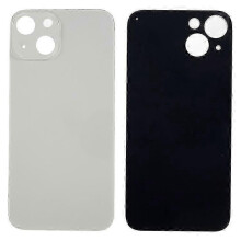 (White) Compatible For Iphone 14 Plus Back Battery Housing Cover Replacement