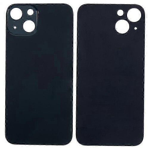 (Black) Compatible For Iphone 14 Plus Back Battery Housing Cover Replacement