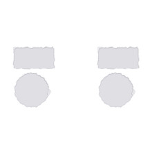 4 Pieces Tray Silicone Mold Kit Irregular Epoxy Resin Tray Molds for DIY Crafts (Rectangle+Round)