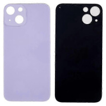 (Purple) Compatible For Iphone 14 Plus Back Battery Housing Cover Replacement