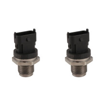 2X Brandstofraildruksensor 0281006244 voor Navara Patrol ZD30