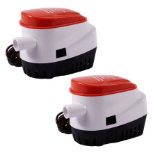 2X Bomba de Achique AutomáTica de 12V 750Gph con Interruptor Flotador Interno AutomáTica Sumergible