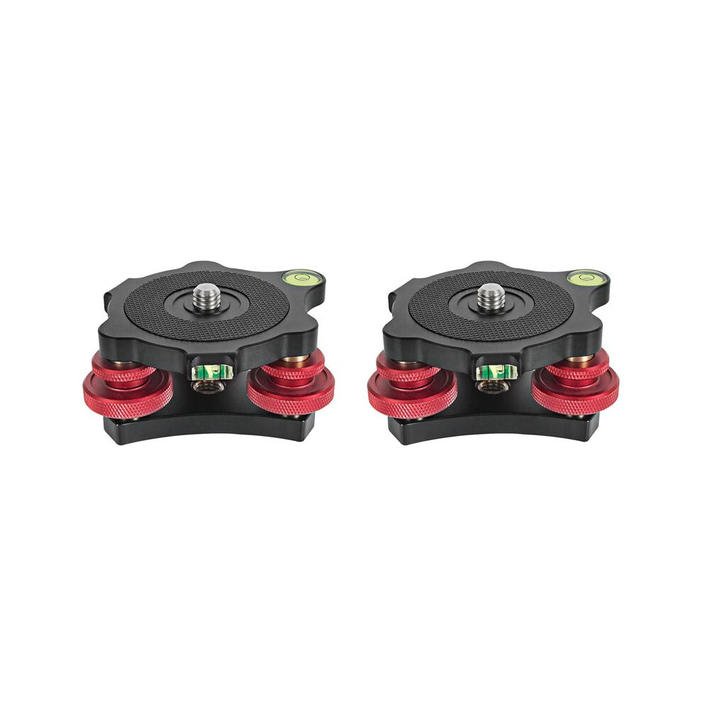 2X Tripod Leveling Base Leveler Adjusting Base Panning Level Plate Dslr Camera Adjustment Table Base 6032564977973