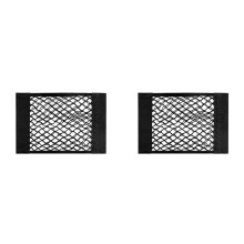 2X Universal Mesh Cargo Net Wall Sticker Organizer Pouch Bag Storage Mesh Net for Car Trunk,Large Size