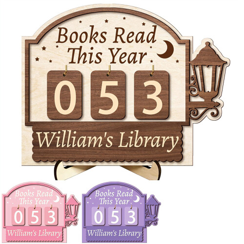 Wooden Reading Trackers Reading Aid for Clear Visual-Purple 1