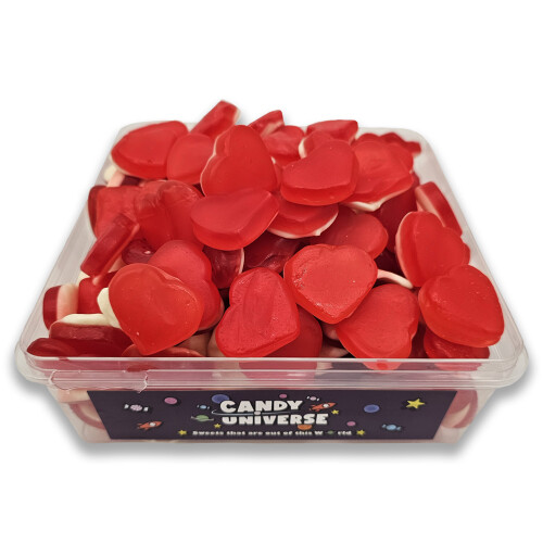 Candy Universe Red Hearts Tub 800g 1