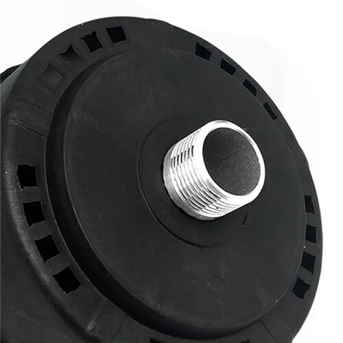 2pcs 32mm/1.25Inch Air Compressor Noise Reducer Silence Filter,Plastic Shell Round Muffler Filter 2