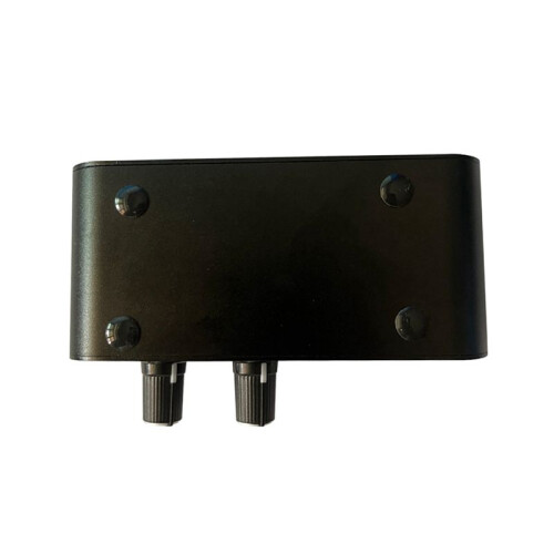 2X 6.5mm Dynamic Microphone 3.5mm Condenser Microphone Headphone Amplifier Audio Preamplifier Mixing Board MA-2S 2