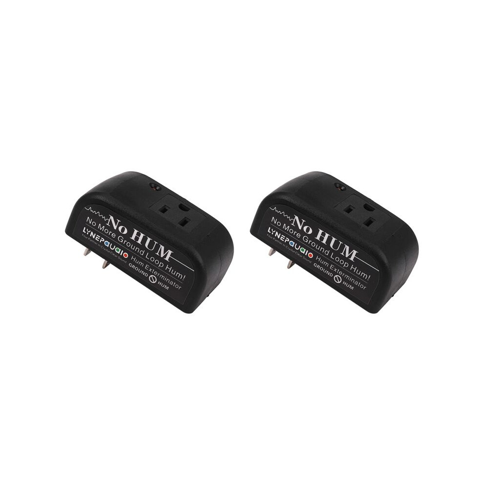 2X Lynepauaio Ac Ground Circuit Buzz Eliminatorbuzz Eliminator Ground Circuit Eliminator To Eliminate Buzz Sound(Us Plug) 6031995455913