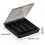 Plastic Cutlery Organizer Box with Lid for Flatware Storage 4