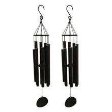2X Wind Chimes Outdoor Large Deep Tone 8 Metal Tubes Wind Chimes for Home Garden/Yard/Balcony Deco