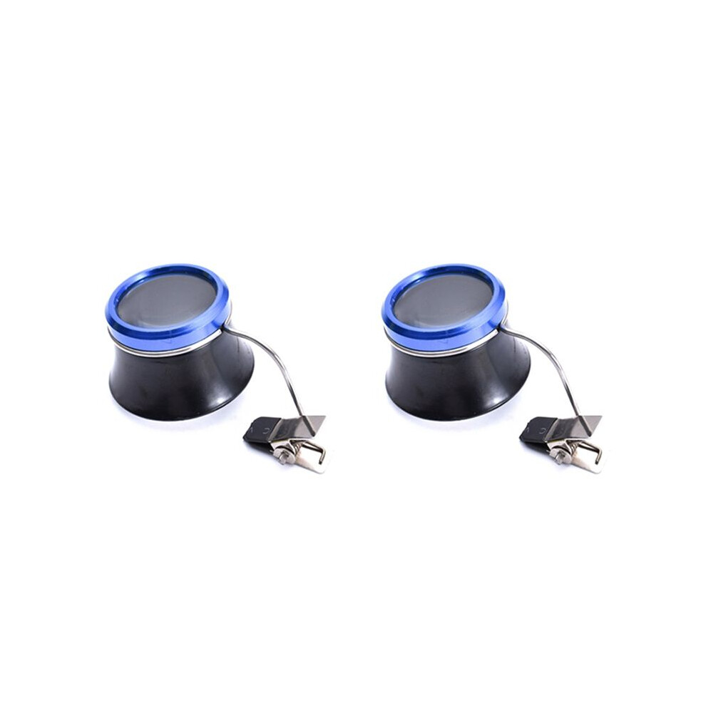 2Pcs 10X Eye Magnifier Tool Jewelry Watch Magnifying Glass Loupe Lens Watch Repair Accessory For Watchmaker 4713018033453