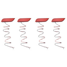 4x Automotive LED Rear Bumper Tail Light Brake Light Turn Signal Light Reflector for  / Impreza / Xv / Wrx