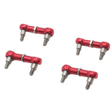 2X Tige de Liaison à Rotule Arrière En Métal pour K969 K979 K989 K999 P929 P939 1/28 Voiture Télécommande Mises à Niveau Pièces Accessoires,